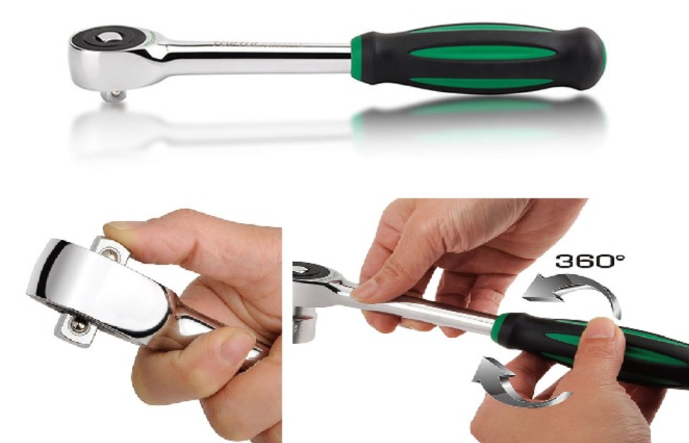 TOPTUL Тріскачка 3/8” CJTV1224