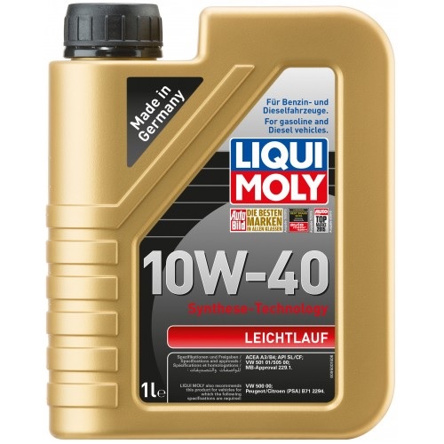 Моторна олива 1л SAE 10W-40 LIQUI MOLY Leichtlauf (9500)
