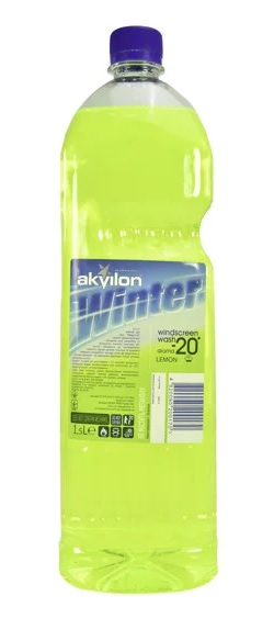 Омивач скла зимовий 1,5л AKVILON Winter LEMON