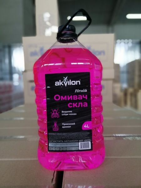 Омивач скла літній 4л Akvilon Summer
