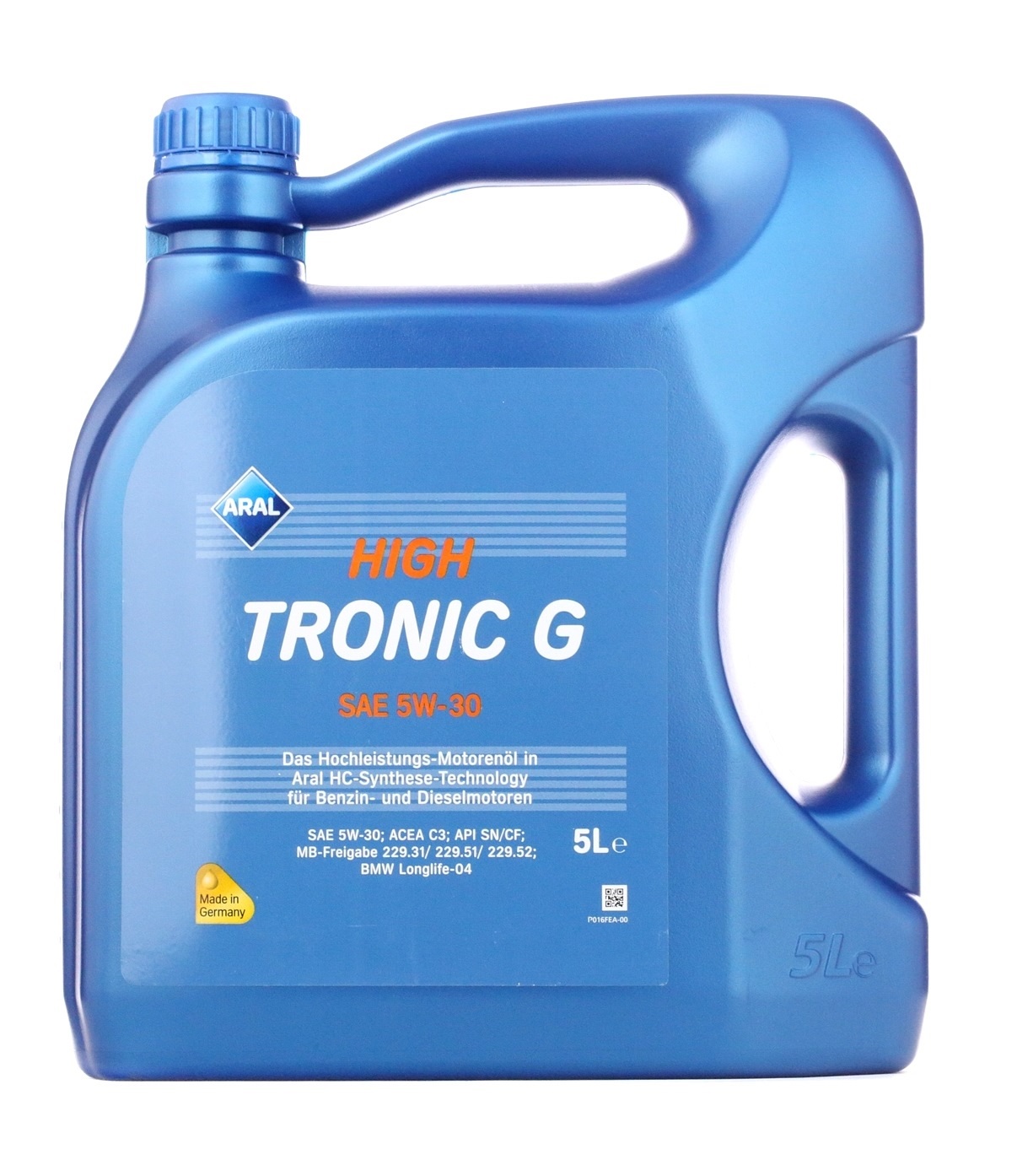 Моторна олива 5л SAE 5W-30 Aral HighTronic G (15C474)