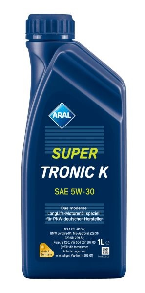 Моторна олива 1л SAE 5W-30 Aral SuperTronic K (15CBE4)
