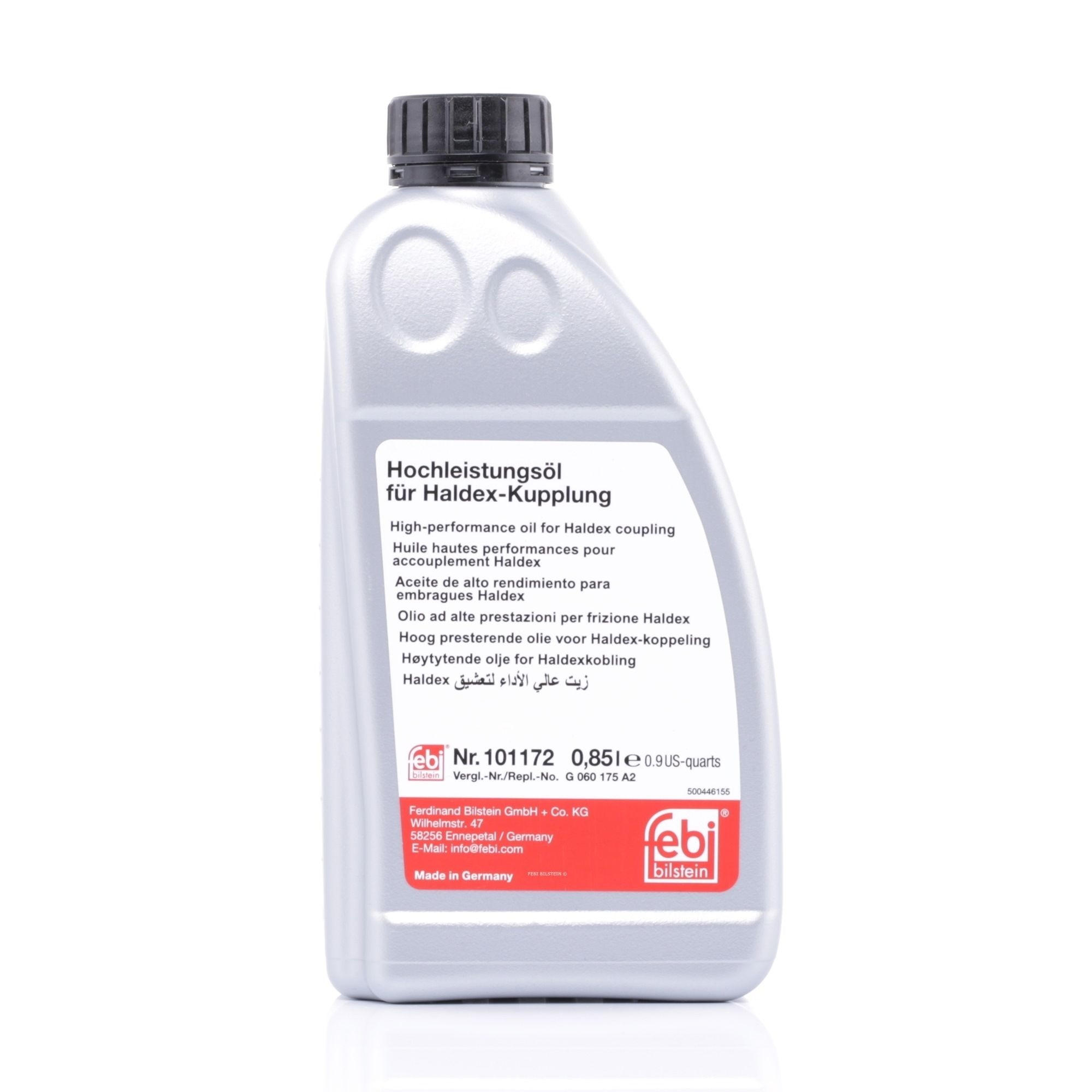 Олива трансмісійна 0.85л FEBI BILSTEIN Haldex-Kupplung (101172)