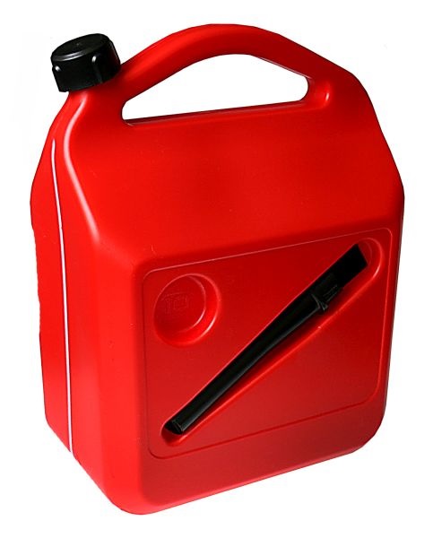 Каністра 10 л пластикова з лійкою MAMMOOTH