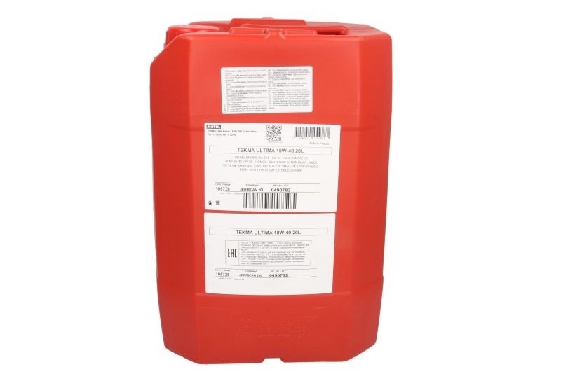 Моторна олива 20л SAE10W-40 MOTUL TEKMA ULTIMA (846422 / 105738)