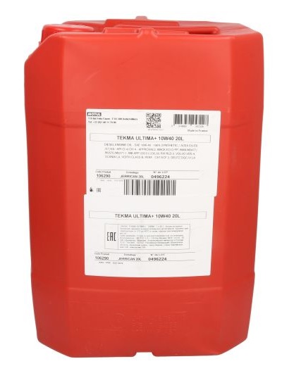 Моторна олива 20л SAE10W-40 MOTUL TEKMA ULTIMA+ (848422 / 106290)