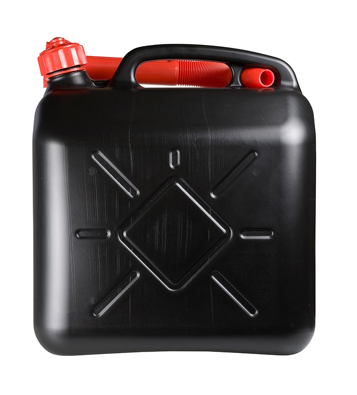 Каністра 10 л пластикова з лійкою Sheron