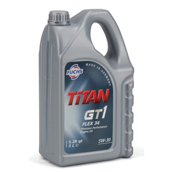 Моторна олива 5л SAE 5W-30 FUCHS OIL TITAN GT1 FLEX 34