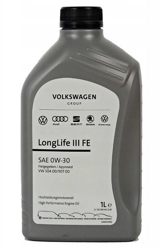 Моторна олива 1л SAE 0W-30 VAG LongLife III FE (GS55545M2)